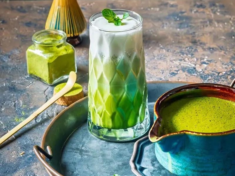 Matcha latte przepis