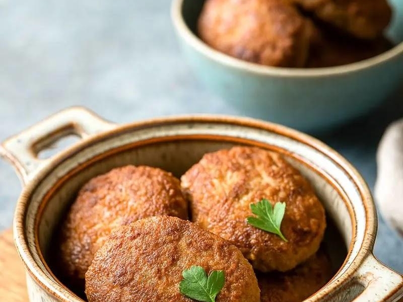 Kotlety mielone z Air Fryer