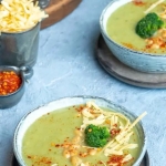 Zupa brokułowa z fasolą