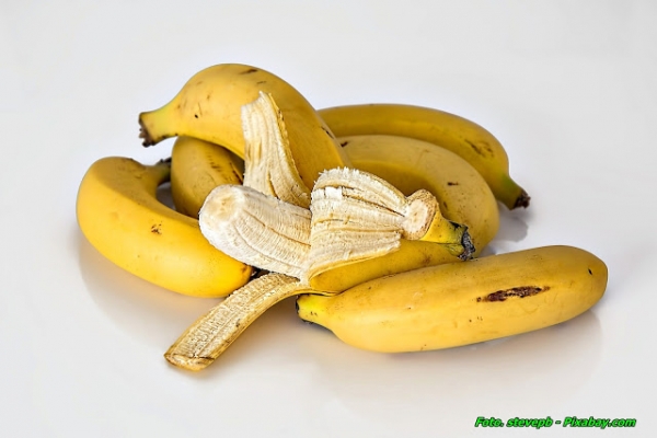 Bananowa owsianka na śniadanie.