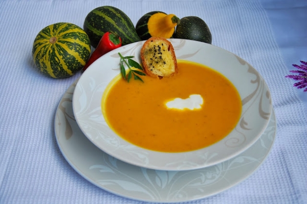 jesienna zupa dyniowa