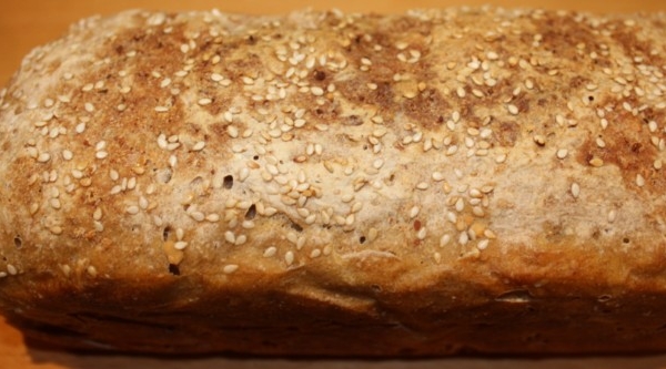 Chleb mieszany na zakwasie.
