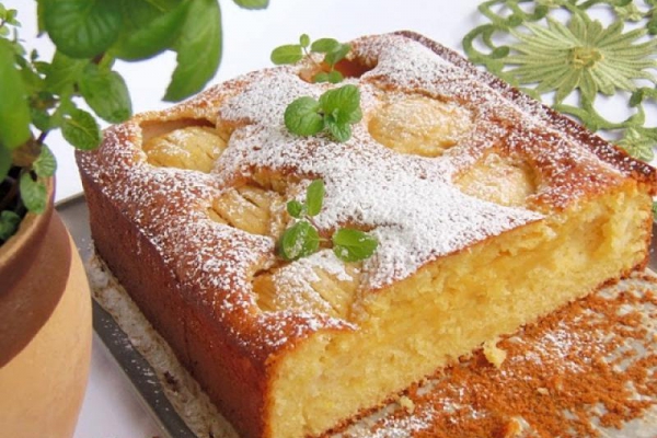 Jabłecznik z mrożoną cytryną