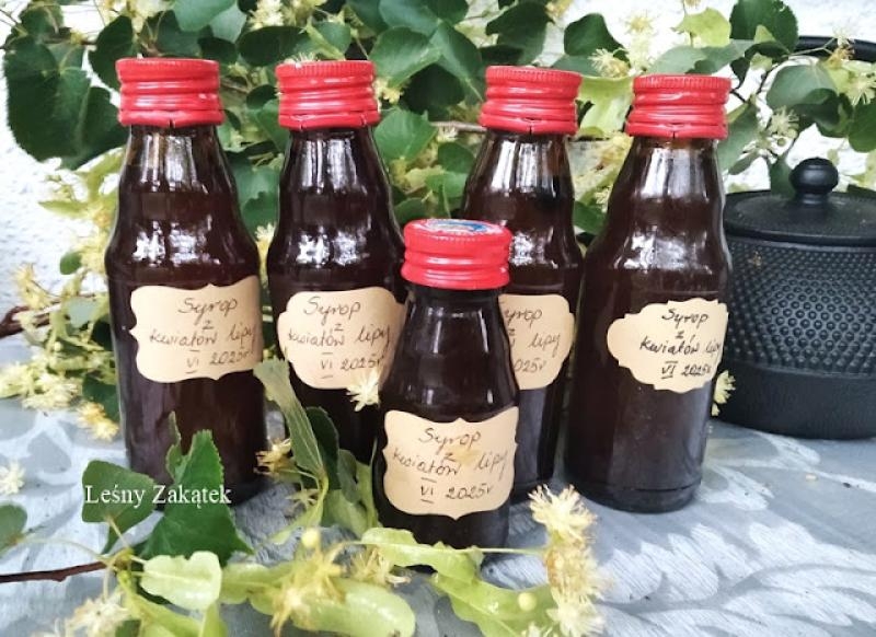 Syrop z kwiatów lipy