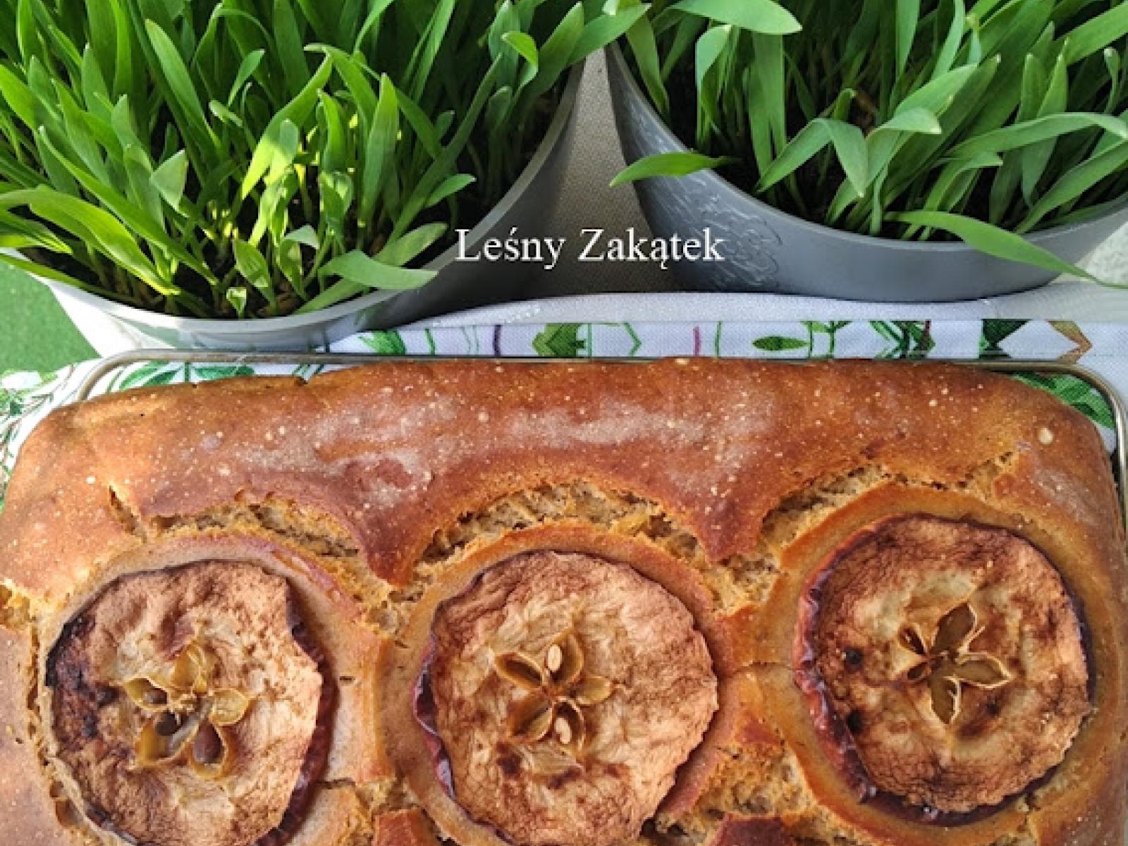 Chleb Żytnio-Orkiszowy z jabłkiem i przyprawami św. Hildegardy