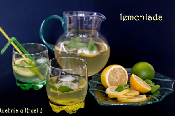 Lemoniada domowa... cytrynowa