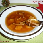 Wigilijna zupa grzybowa 