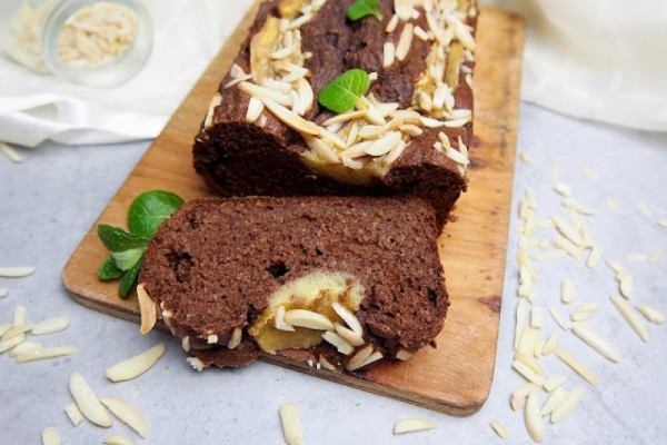 Czekoladowy chlebek bananowy