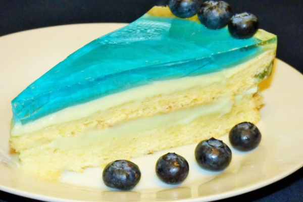 Ciasto ,,Błękitna laguna