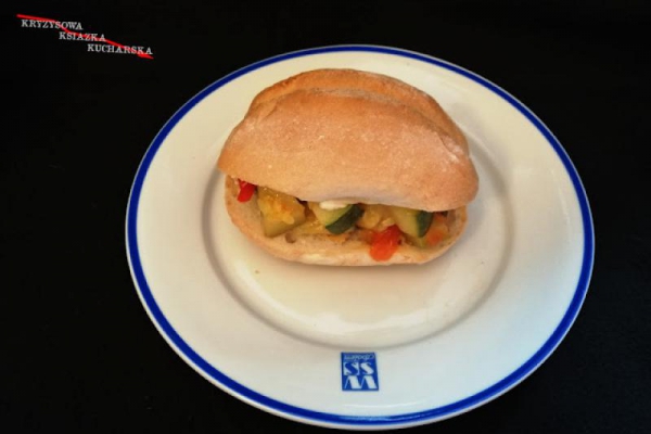 Bocadillo de pisto