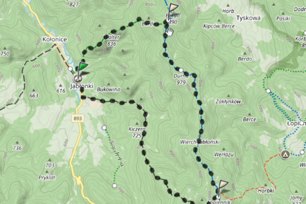 Bieszczady mniej znane i makaron po Bieszczadzku