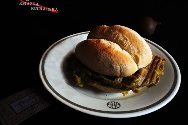 Gofer bhaji burger