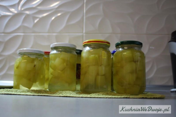 Cukinia a’la ananas z nutką pomarańczy