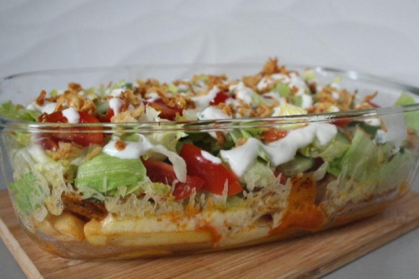 Kapsalon – zapiekanka holenderska