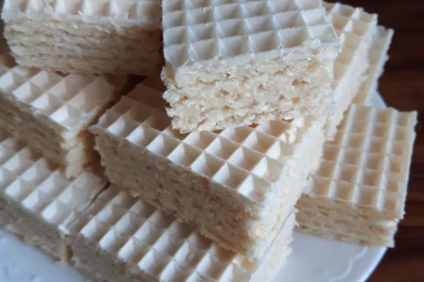 Wafle śmietankowe
