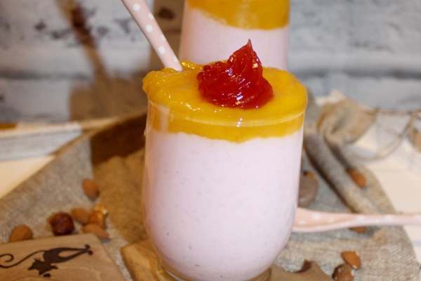 Ryżowy deser z mango