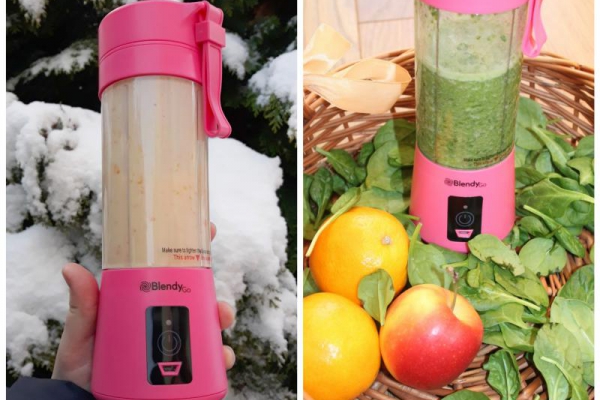 Dlaczego warto i co wyróżnia bezprzewodowy blender BlendyGo + zielony koktajl antygrypowy (przepis)