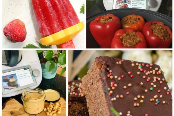 Lody truskawkowe i proste ciasto czekoladowe – czyli cuda z Thermomix (przepisy)