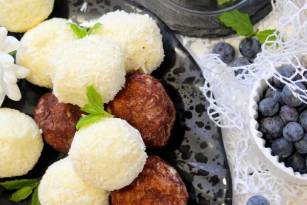 Trufle z białą czekoladą i mascarpone