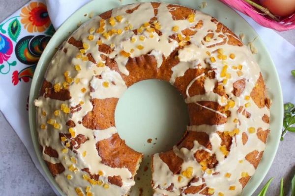 Babka serowa z mascarpone