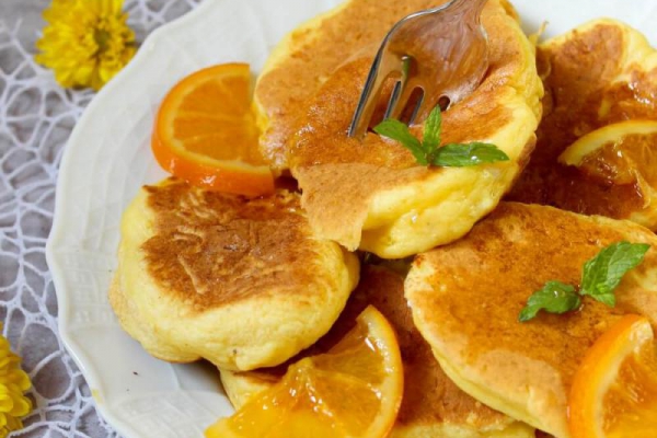 Puszyste placuszki z serka ricotta