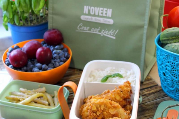 Polędwiczki w chrupiącym cieście i recenzja Multi Lunch Box NOVEEN