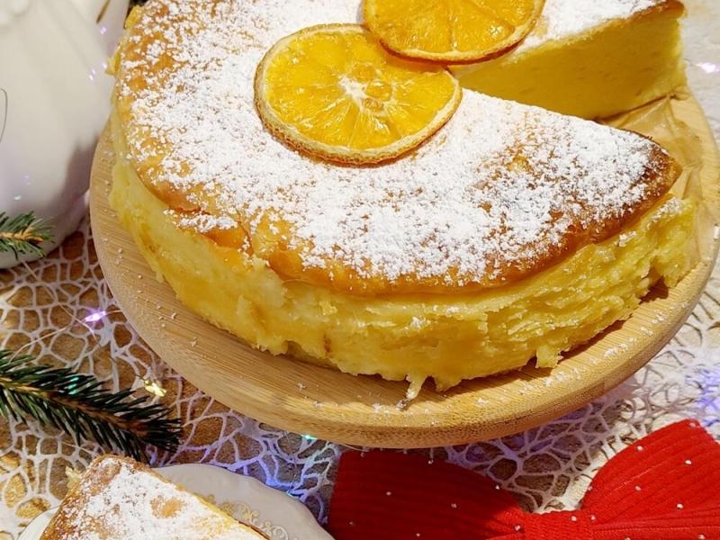 Waniliowy sernik z mascarpone