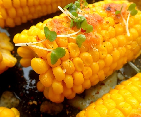 Zapiekane kolby kukurydzy, pomysł na smaczną kolację.