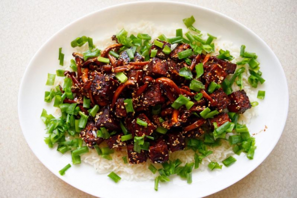 Teriyaki tofu