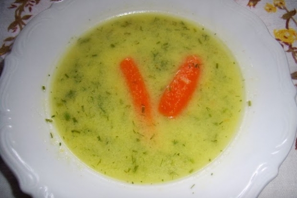 Zupa koperkowa - dietetyczna