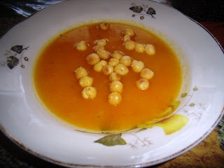 Zupa marchewkowo - porowa