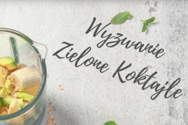 Miksujemy zielone koktajle - 5-cio dniowe WYZWANIE
