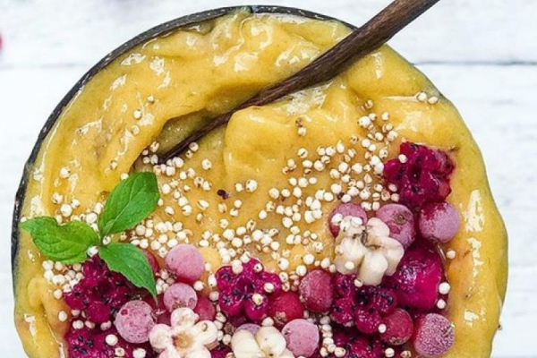 kalafior + banan + mango + maca