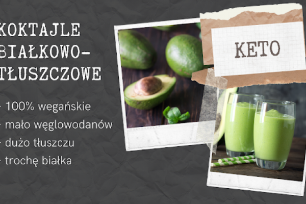 Przepisy na koktajle białkowo-tłuszczowe dla wegan