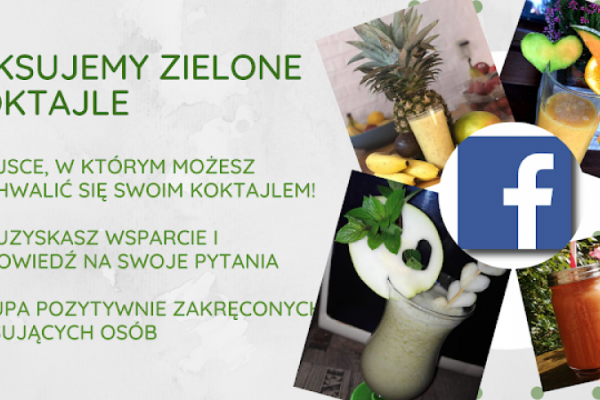 Miksujemy zielone koktajle, czyli nasza grupa na FB