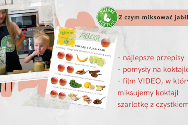 Najlepsze koktajle z jabłkami + VIDEO