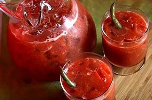 seler naciowy + sok pomidorowy + cytryna