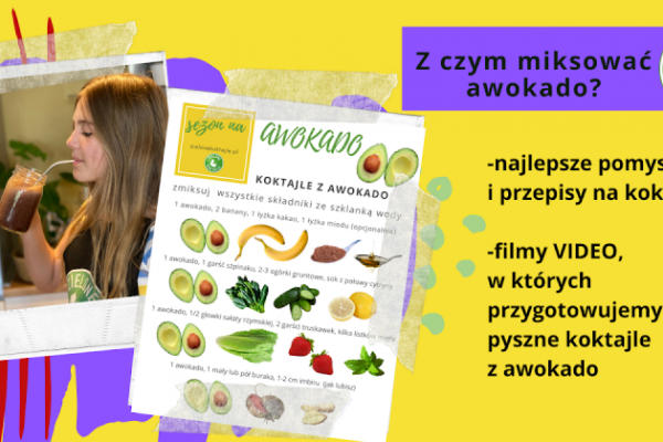 Najlepsze koktajle z awokado + VIDEO
