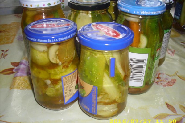 Letnie przetwory: Ogórki curry