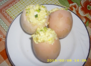 Jajka faszerowane (w skorupkach)
