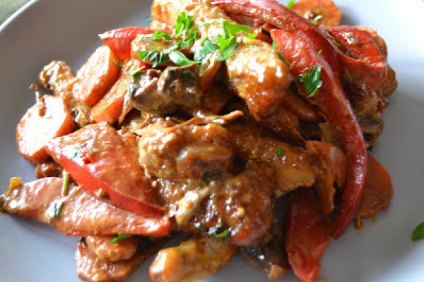 Schab w orientalnym wydaniu