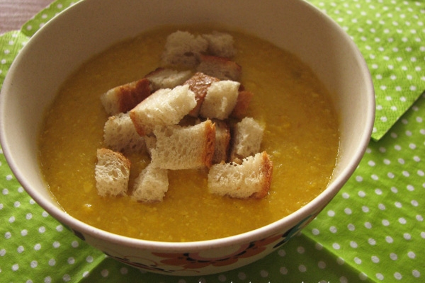 Szybka zupa-krem z kukurydzy :)