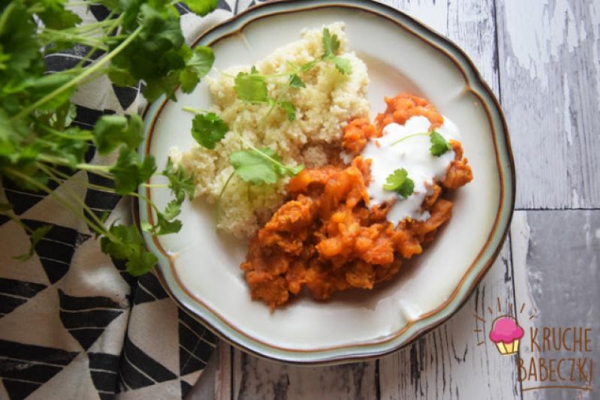 Tagine z kurczaka z soczewicą