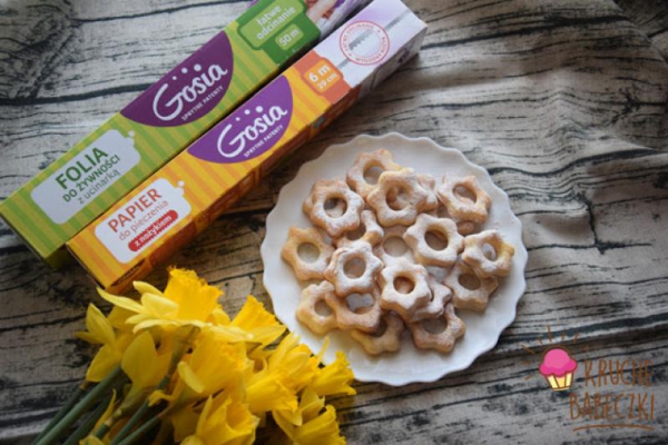Ciasteczka z serkiem waniliowym + Gosia i jej pomocne produkty