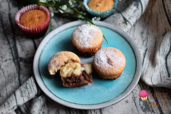 Muffiny kakaowo - kokosowe