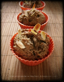 Kawowo - bananowe muffiny 