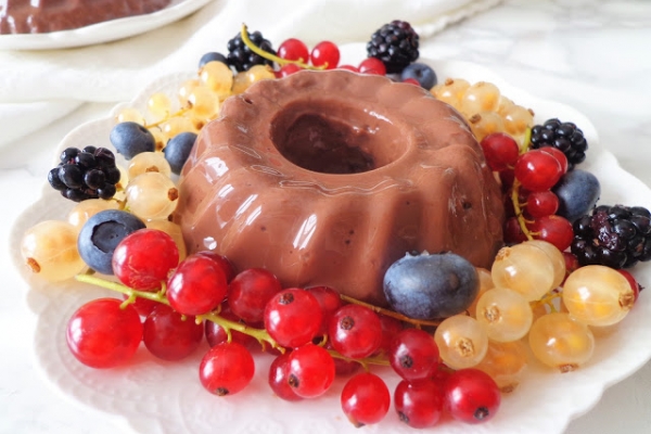 Domowy budyń czekoladowy (Budino al cioccolato fatto in casa)