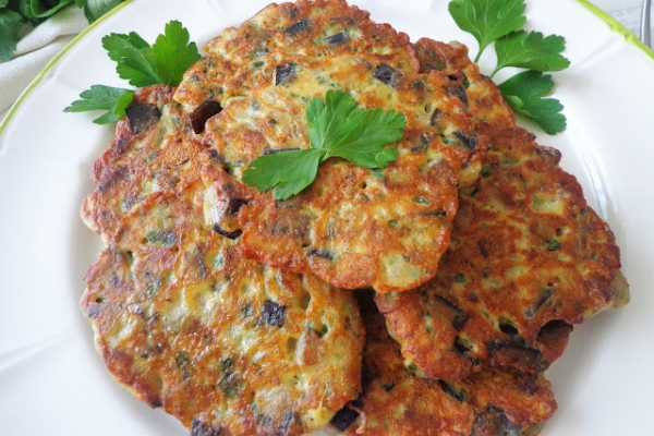 Placuszki z bakłażanem (Frittelle di melanzane)