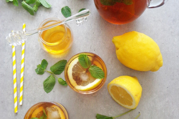 Cytrynowa ice tea (Ice tea al limone)