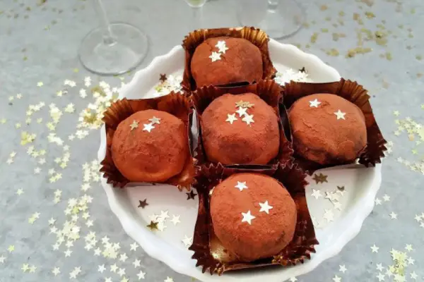 Szampańskie trufle czekoladowe (Tartufi di cioccolato allo champagne)